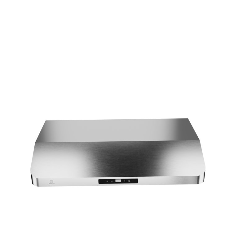 36" Stainless Steel Convertible Under Cabinet Range Hood with LED Lights
