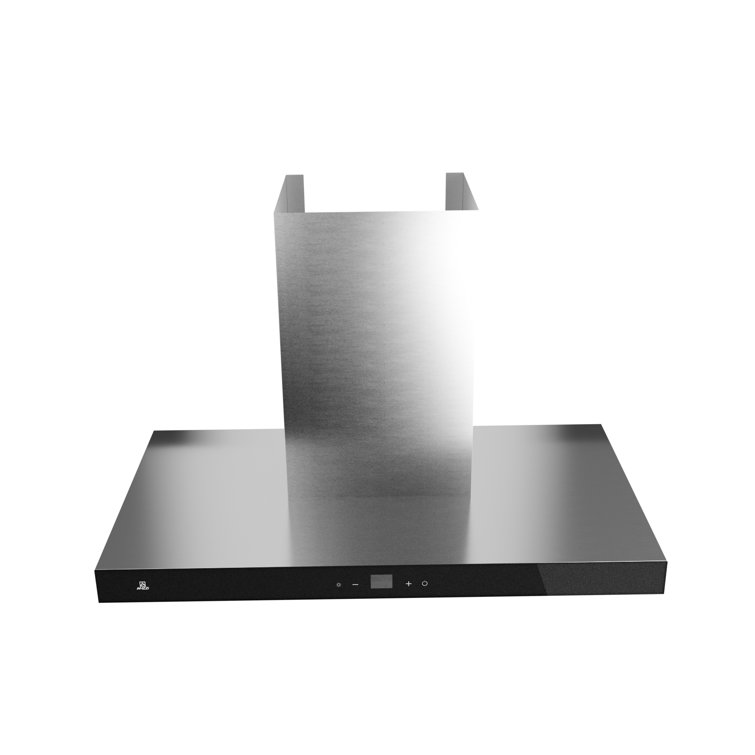 36" Stainless Steel Convertible Wall Mount Range Hood with LED Lights