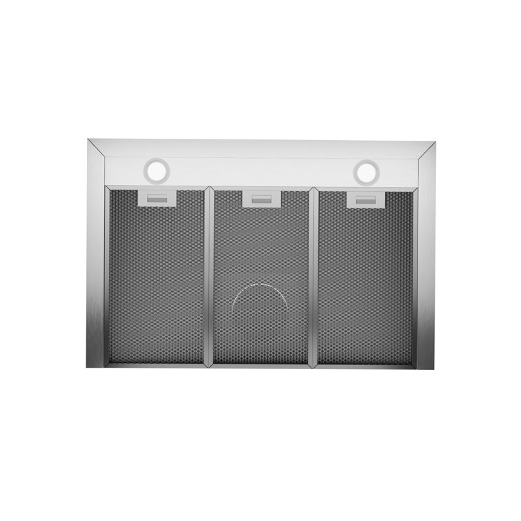 30" Stainless Steel Convertible Wall Mounted Range Hood with LED Lighting
