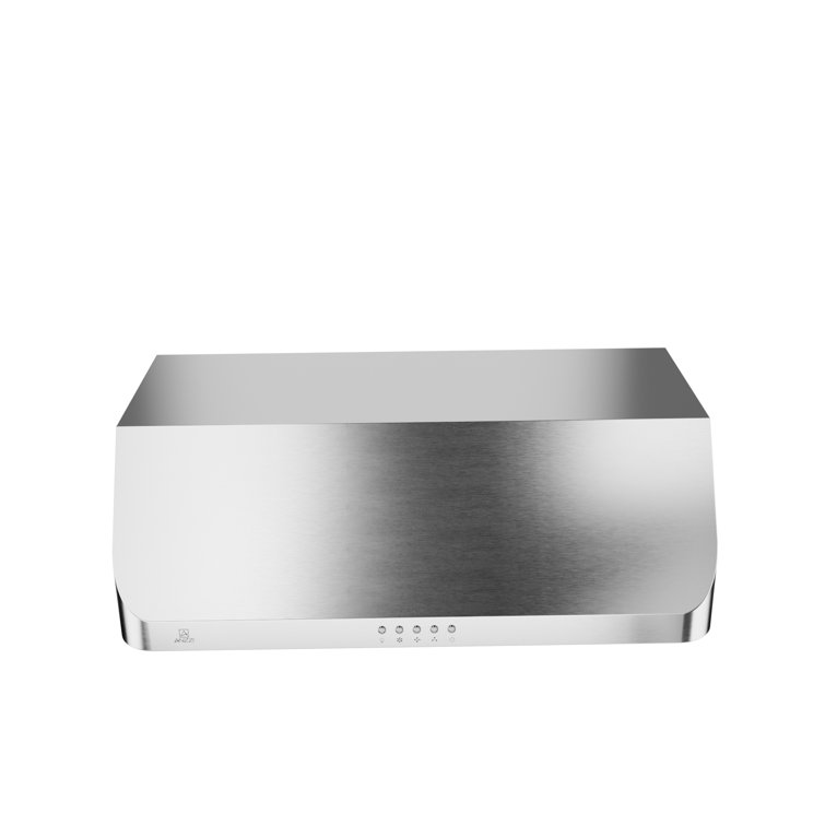 36" Stainless Steel Convertible Under Cabinet Range Hood with LED Lights