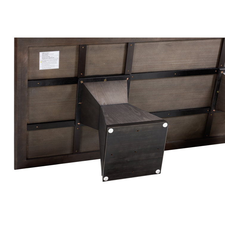 Nolan Black Wood Rectangular Dining Table for Ten