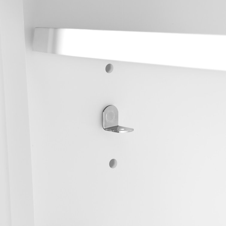 Pure White 60" Freestanding Bathroom Vanity with Single Sink