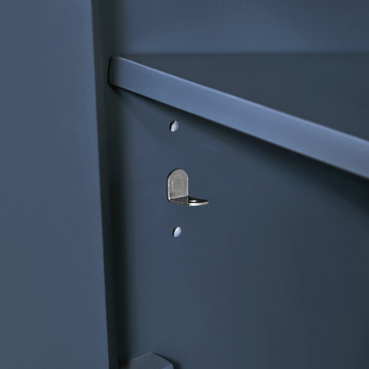 Tahoe 72" Midnight Blue Double Bathroom Vanity with Brass Hardware