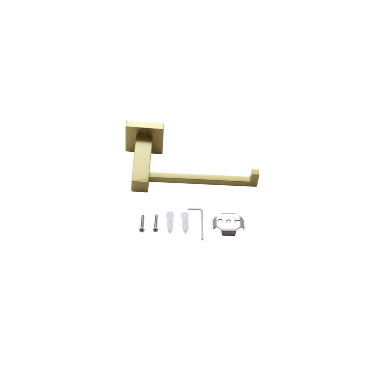 Brushed Gold Stainless Steel Bathroom Hardware Set