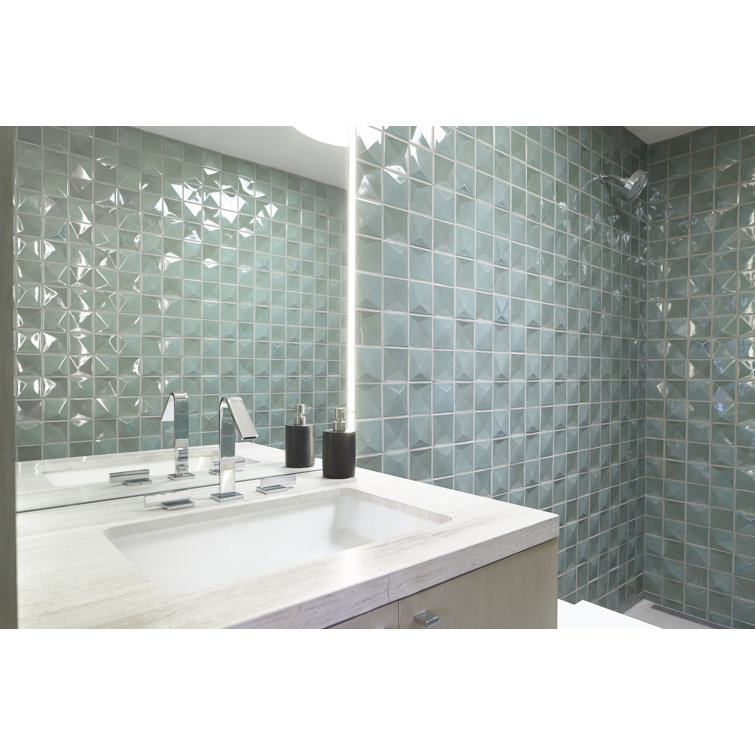 Ladena White Porcelain Rectangular Undermount Sink