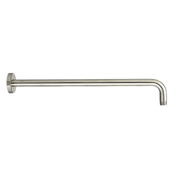 18-Inch Brushed Nickel Wall Mount Shower Arm