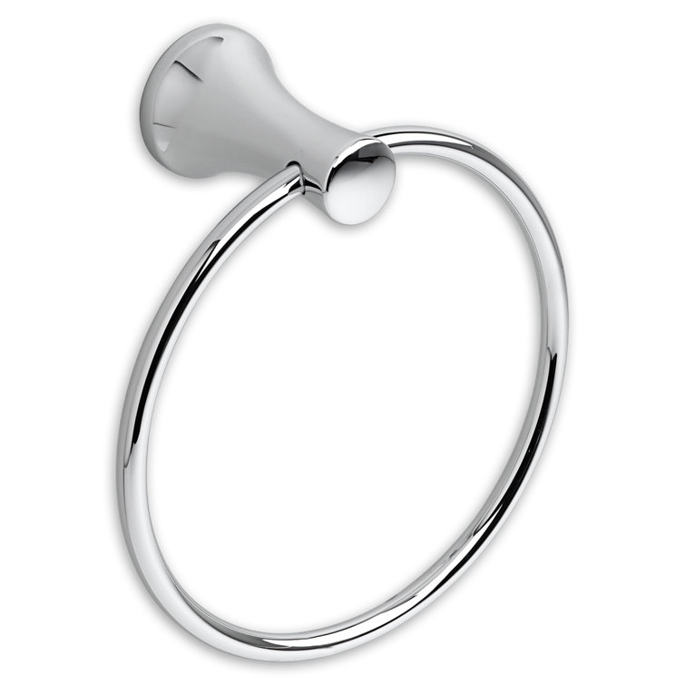 Polished Chrome Wall Mounted Circular Towel Ring