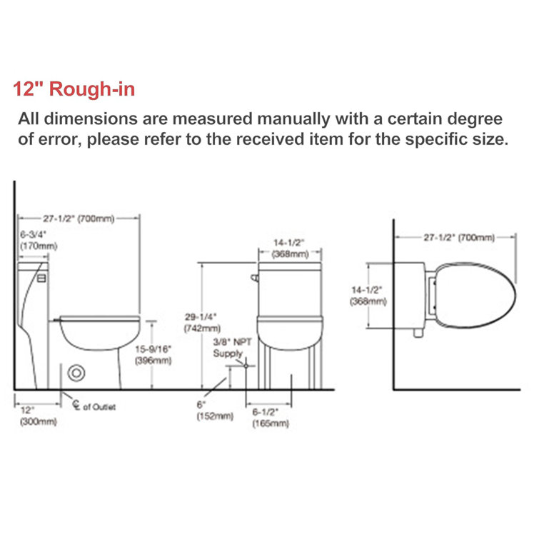 Glossy White Ceramic Elongated One-Piece Corner Toilet