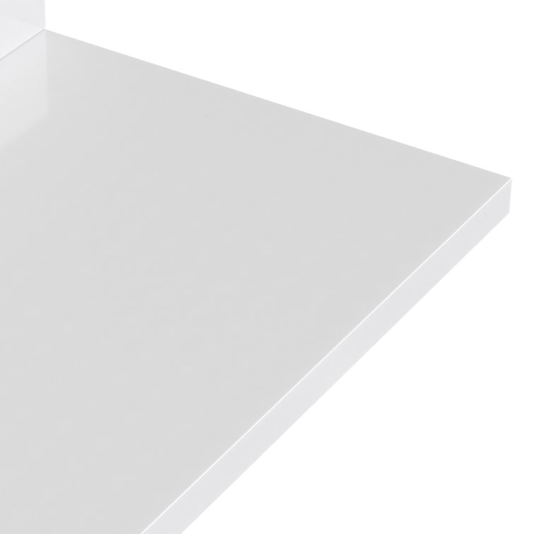 White Solid Wood and Quartz Single Sink Bathroom Vanity, 61 inches