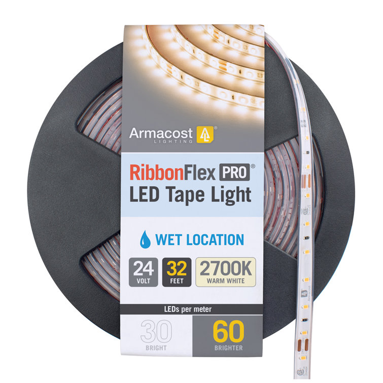 Warm White 32ft Outdoor LED Tape Light