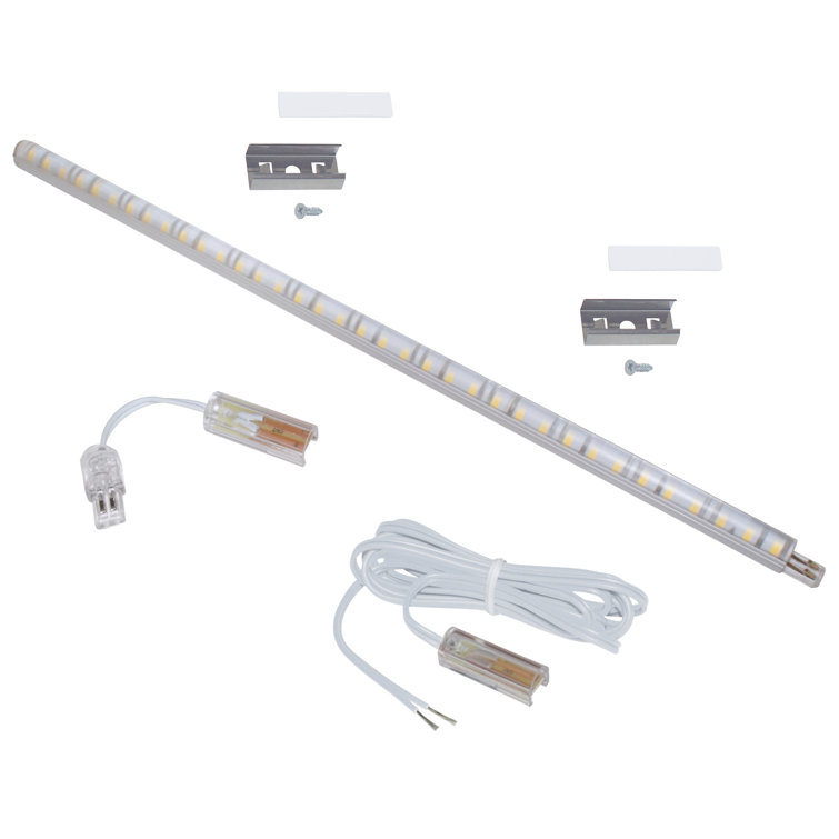 12" White LED Linkable Under Cabinet Light Diffuser Kit