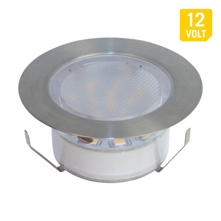 Portico White 60mm Recessed Outdoor LED Light