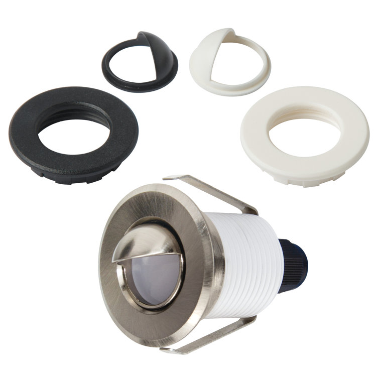 RGB Mini Recessed LED Light with Interchangeable Trims