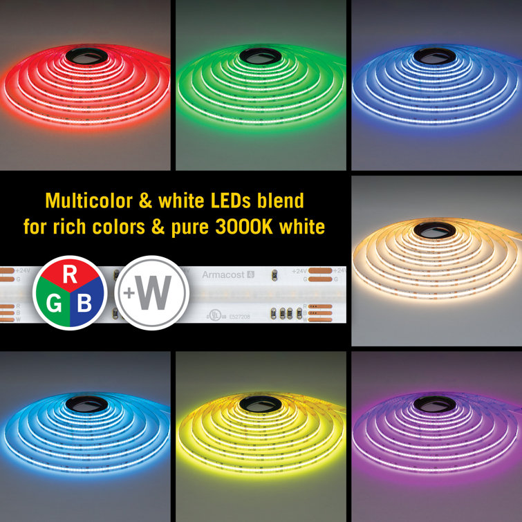 RibbonFlex Pro 16 ft RGB+W LED Tape Light