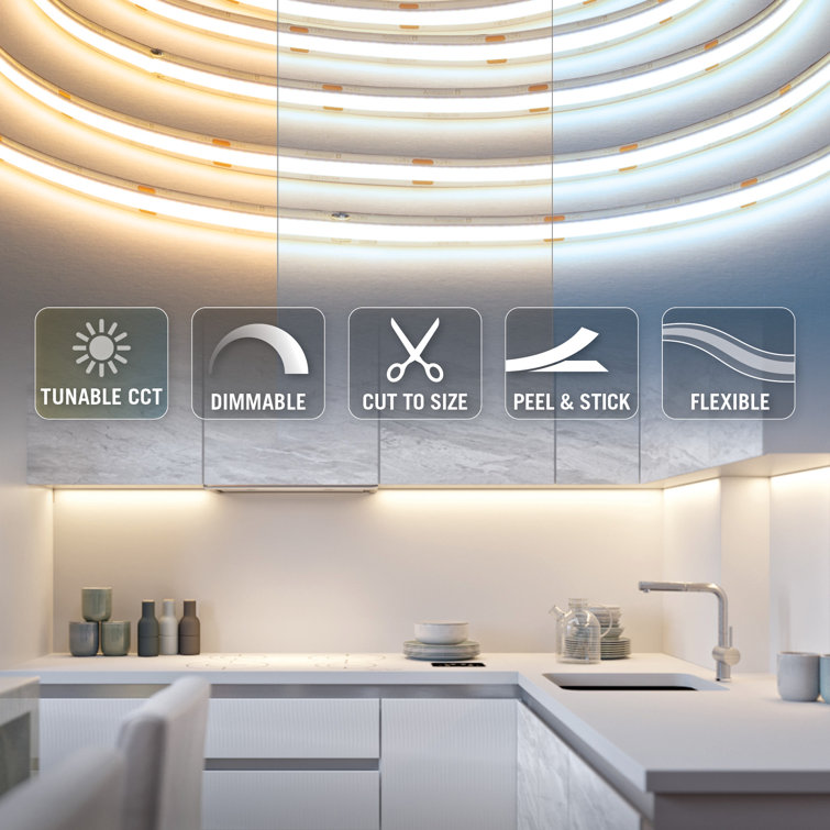 RibbonFlex Pro 32 ft Tunable White COB LED Strip Light