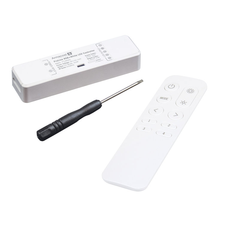 ProLine White Multicolor RGB LED Controller with Remote