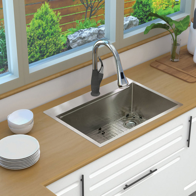 Transolid 30'' Stainless Steel Kitchen Workstation Sink with Accessories