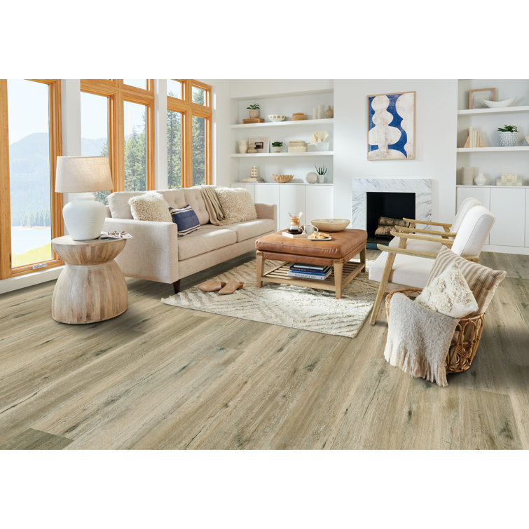 Retreat Brown Waterproof Wide Vinyl Plank Flooring