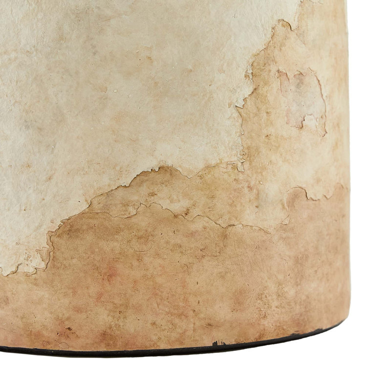 Tuscan Wash Terracotta Table Lamp with Ivory Shade