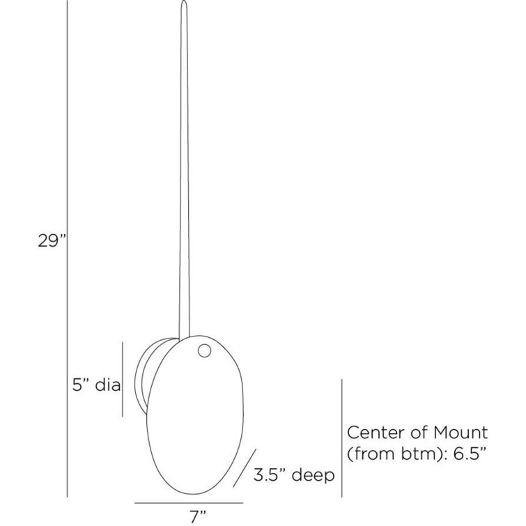 Elijah White Iron Direct Wired Wall Sconce