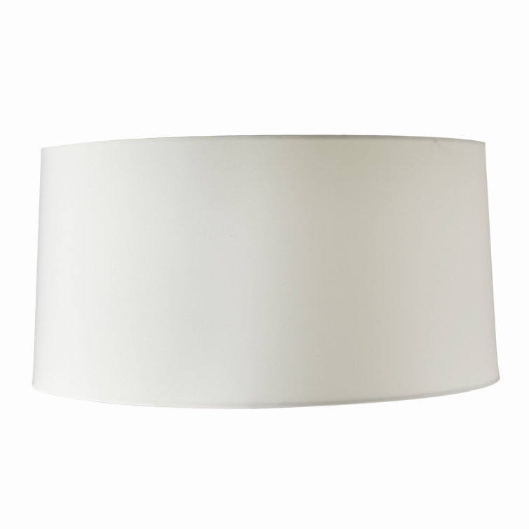 Haze Blue Ceramic Table Lamp with Ivory Microfiber Shade