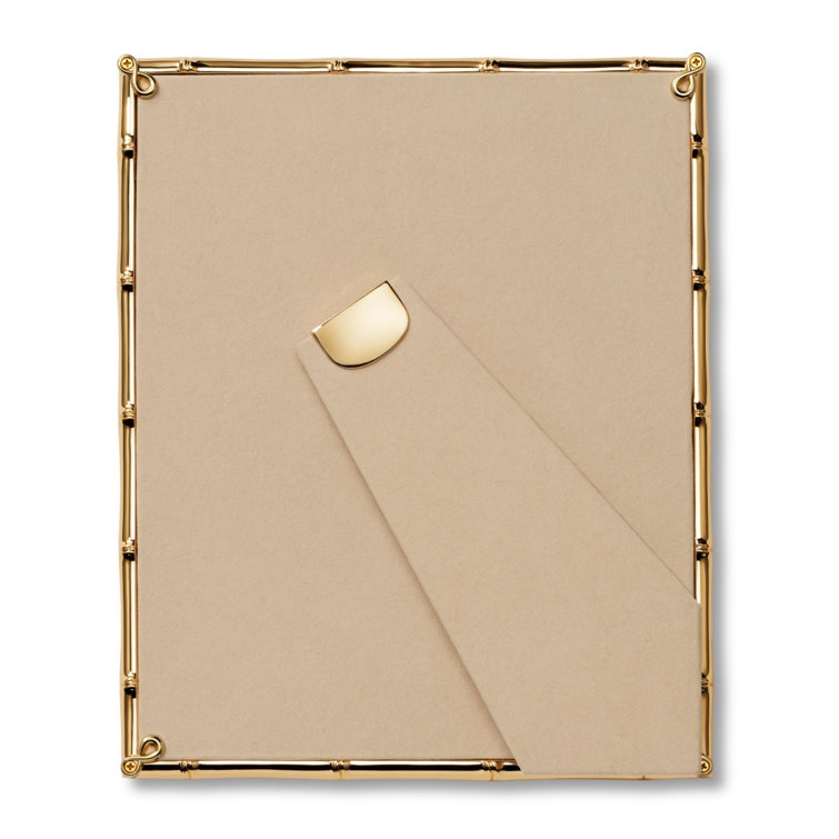 Ava Gold Bamboo 8" x 10" Picture Frame