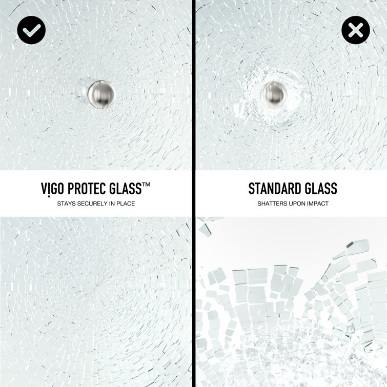 Elan 56-60" Stainless Steel Frameless Sliding Tub Door