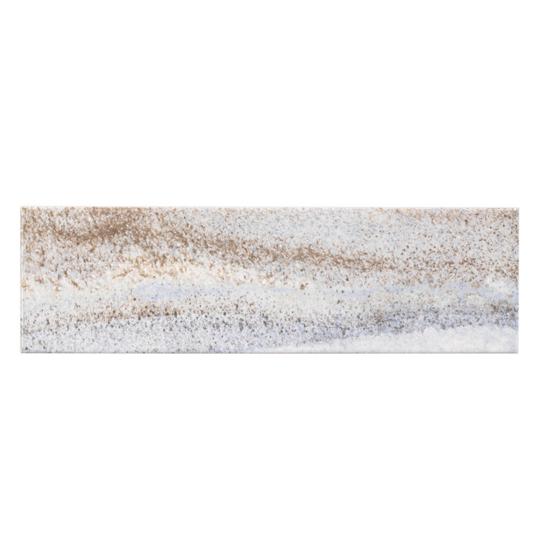 Arkito Brown 3" x 10" Porcelain Glossy Subway Tile