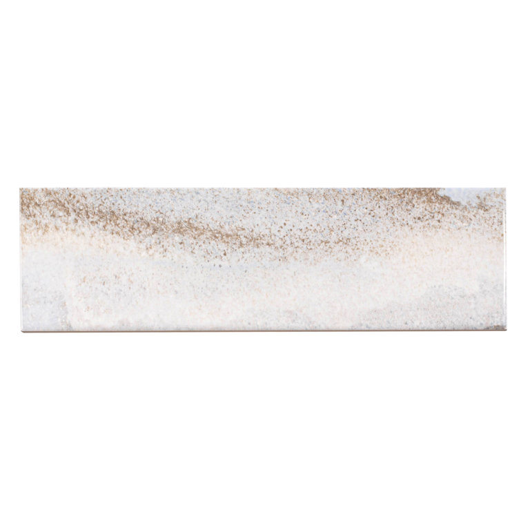 Arkito Brown 3" x 10" Porcelain Glossy Subway Tile