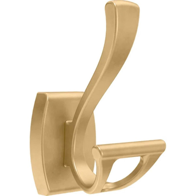 Satin Gold Wall Mounted Heavy Duty Towel Hook