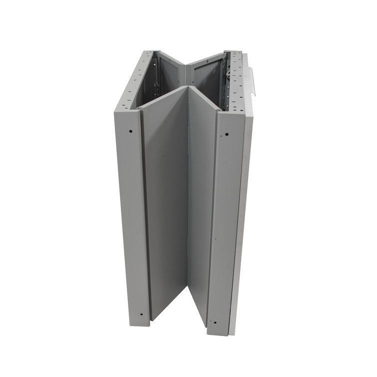 Slate Gray Aluminum Modular Outdoor Kitchen Cabinet