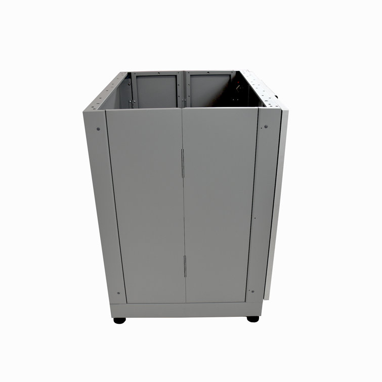 Slate Gray Aluminum Modular Outdoor Kitchen Cabinet