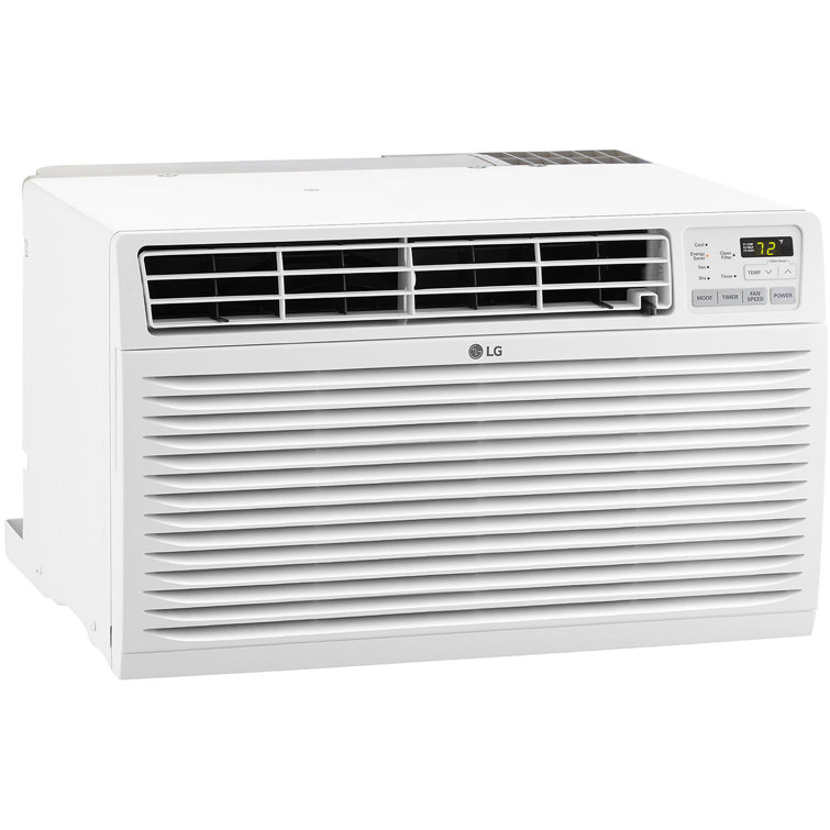 White 9,800 BTU Through-the-Wall Air Conditioner with Remote Control