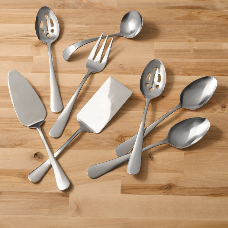 Godinger Silver Art Co Riley 18/0 Stainless Steel 8 Piece Hostess Set