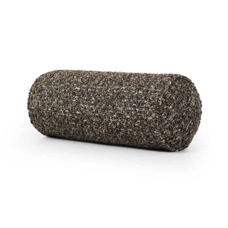 Ivan Granite Boucle Bolster Pillow 20"x8"