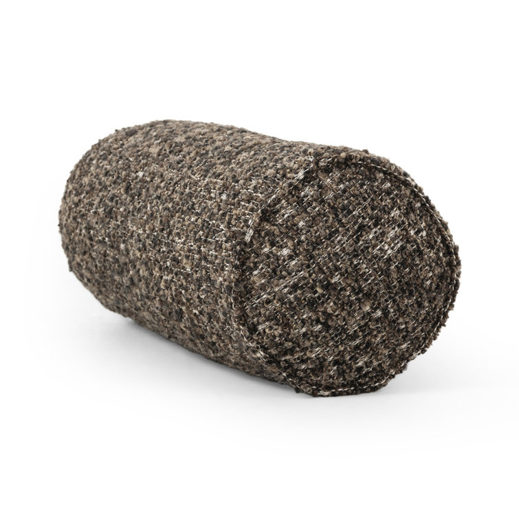 Ivan Granite Boucle Bolster Pillow 20"x8"