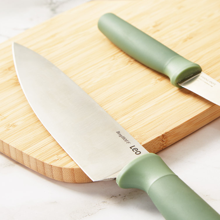 BergHOFF Forest Stainless Steel 6Pc Knife Block Set