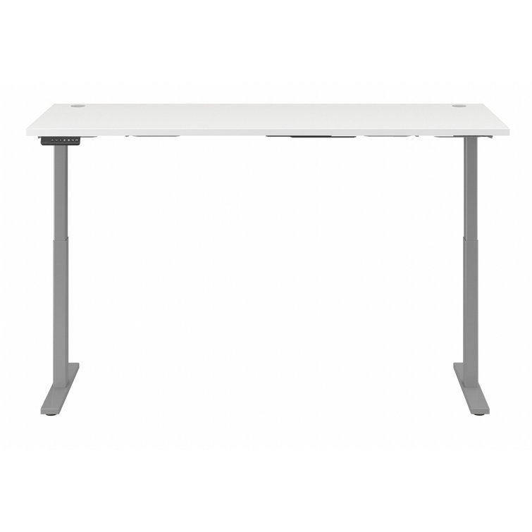 Elevate 72W White Thermally Fused Laminate Electric Standing Desk
