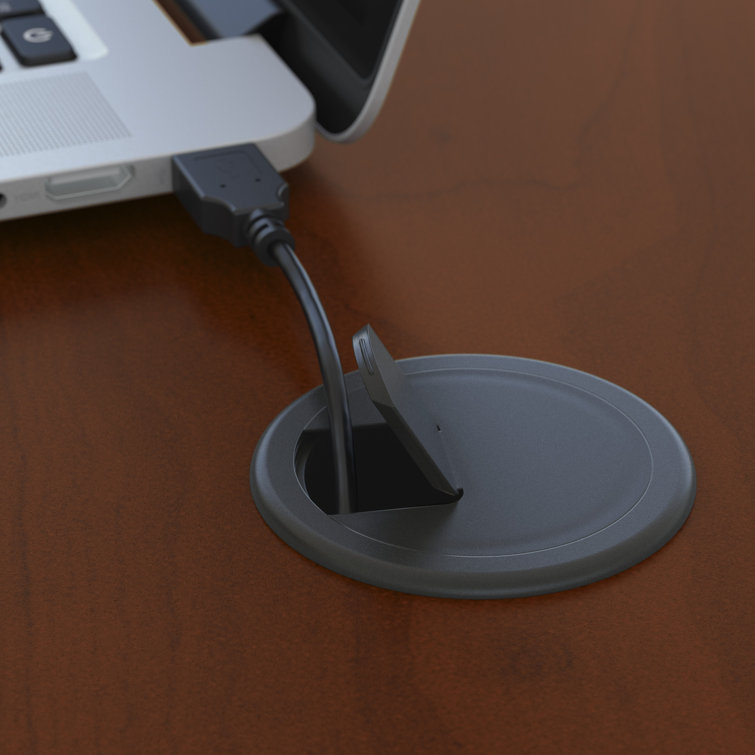 Elevate 72'' White/Black Electric Height Adjustable Standing Desk