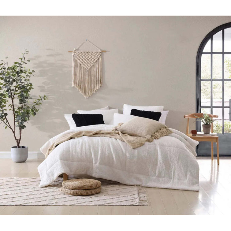 Sahara Tan Knitted Machine Washable Reversible Throw Blanket