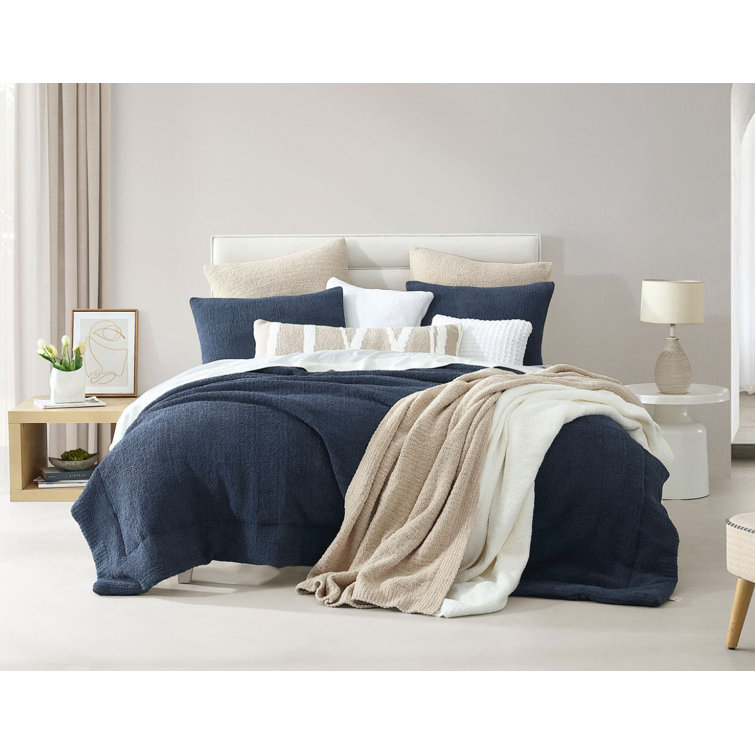 Sahara Tan Knitted Machine Washable Reversible Throw Blanket