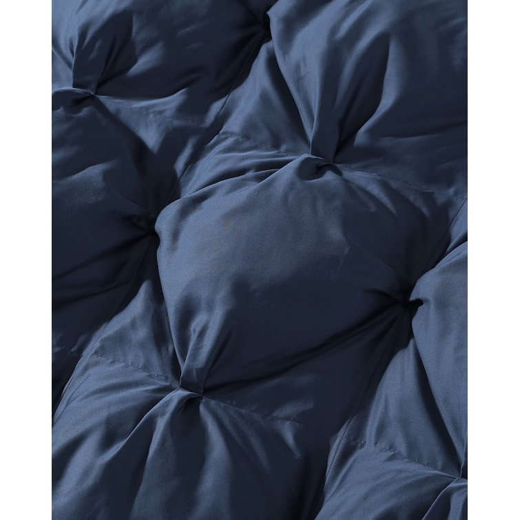 Midnight Blue Full-Queen Bamboo Comforter