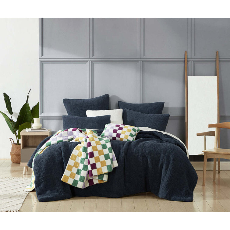 Midnight Full Microfiber Reversible Comforter