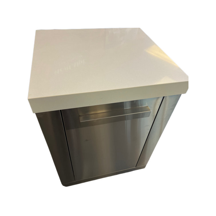 Stainless Steel Outdoor Kitchen Cabinet with Granite Countertop