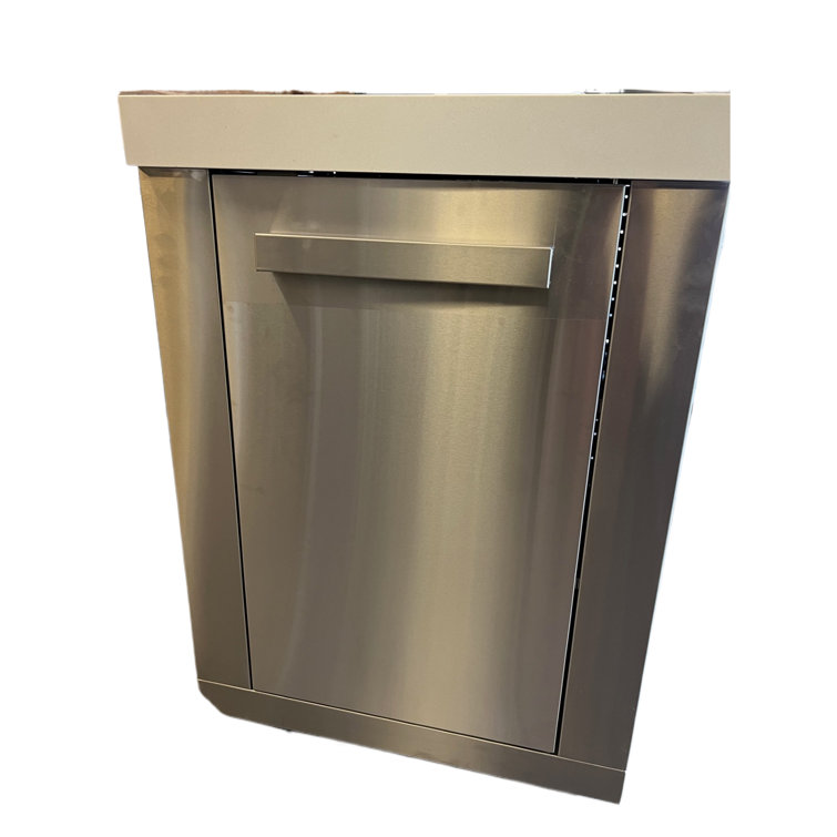 Stainless Steel Outdoor Kitchen Cabinet with Granite Countertop