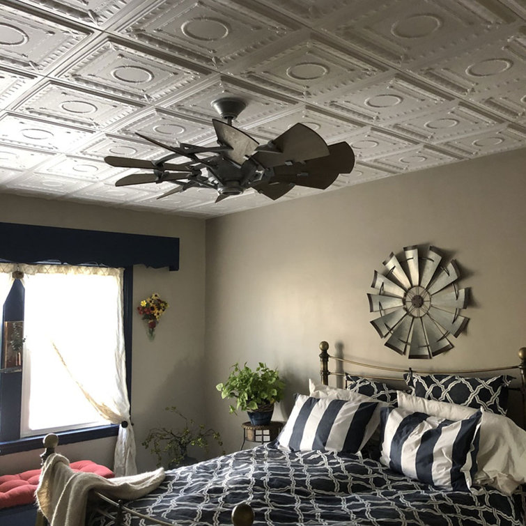 Ultra Pure White Polystyrene Glue-Up Ceiling Tile