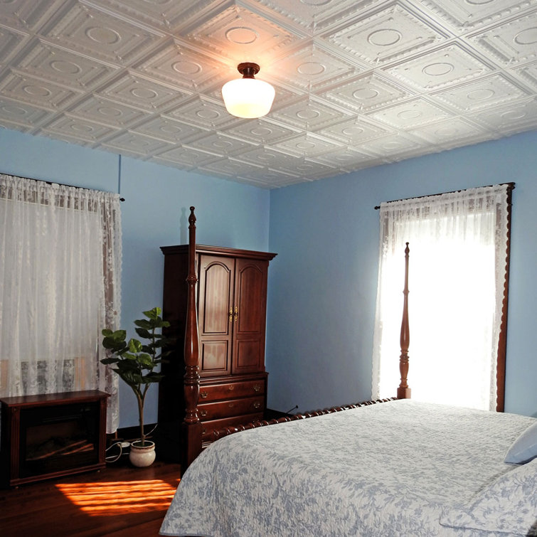 Ultra Pure White Polystyrene Glue-Up Ceiling Tile