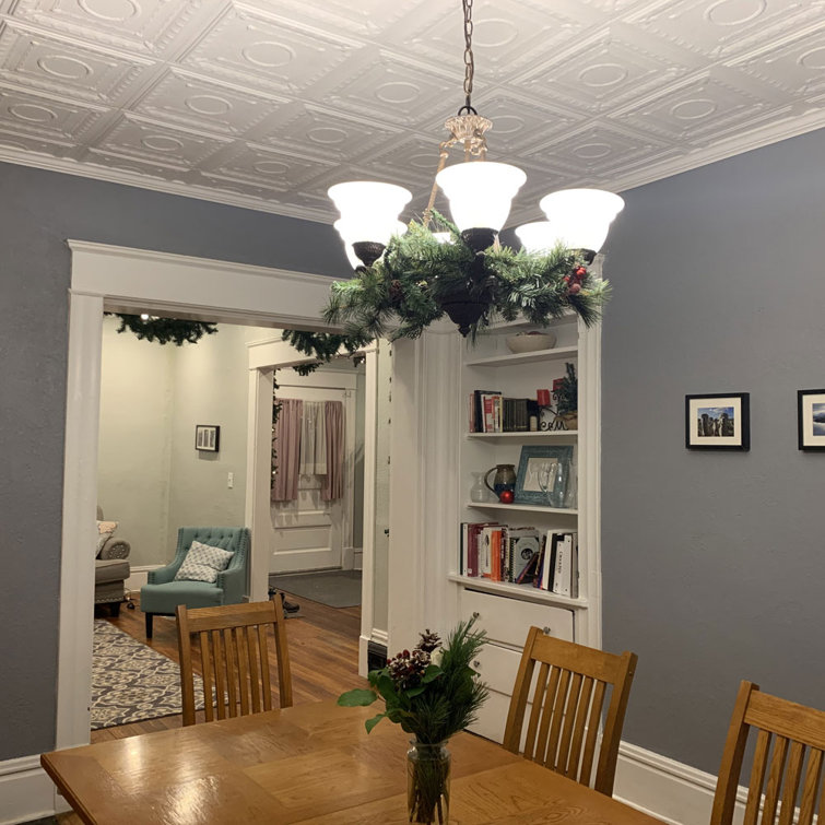 Ultra Pure White Polystyrene Glue-Up Ceiling Tile