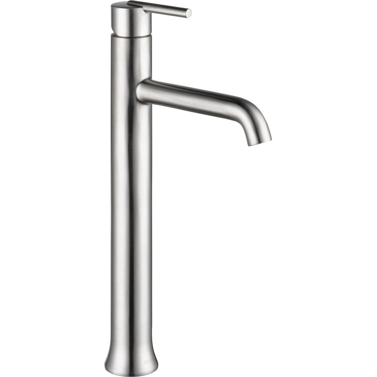 Stainless Steel Single Hole Vessel Bathroom Faucet