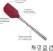 Cayenne Red Silicone and Stainless Steel 6-Piece Utensil Set